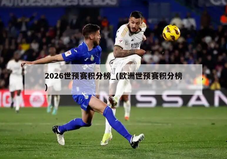 2026世预赛积分榜_(欧洲世预赛积分榜)